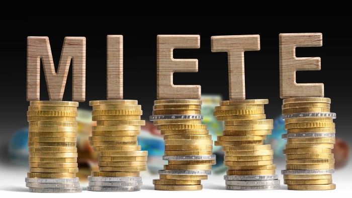 Miete, Geld